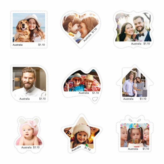 Australia Post Personalised Postage Stamps
