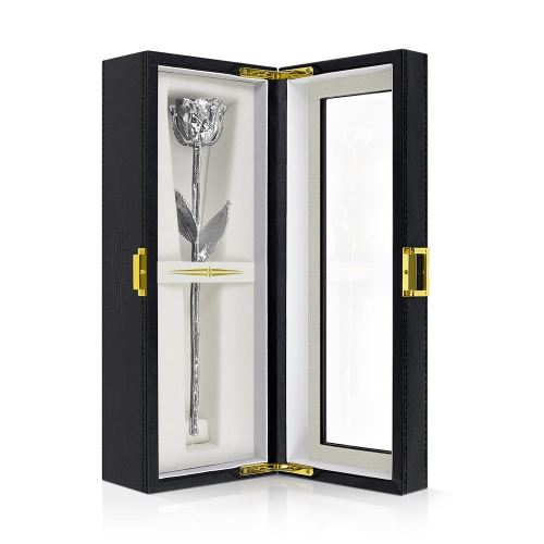 Silver Infinity Rose