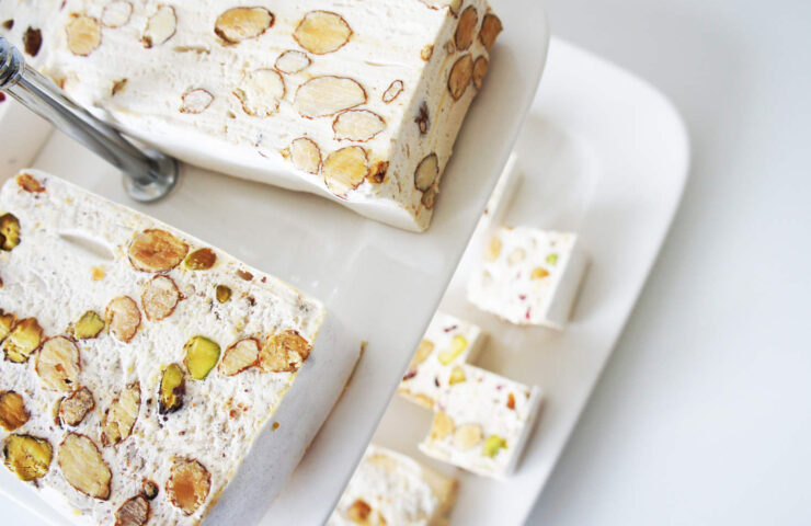 nougat-slice